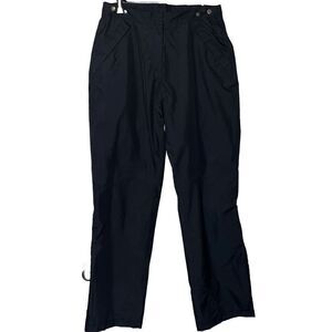 Sunice Ski Pants Men Sz Large Black Course Gear Windbreaker‎ Zip Ankle